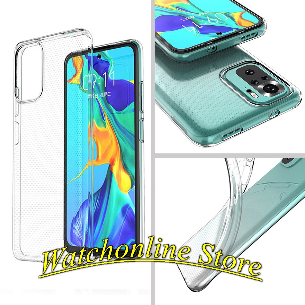 Ốp lưng silicon Xiaomi Redmi Note 10 / Note 10 pro trong suốt