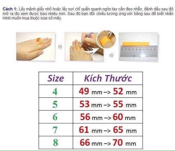 [GIÁ 1 CHIẾC] NHẪN TITAN ĐÍNH 3 ĐÁ MÀU TRẮNG