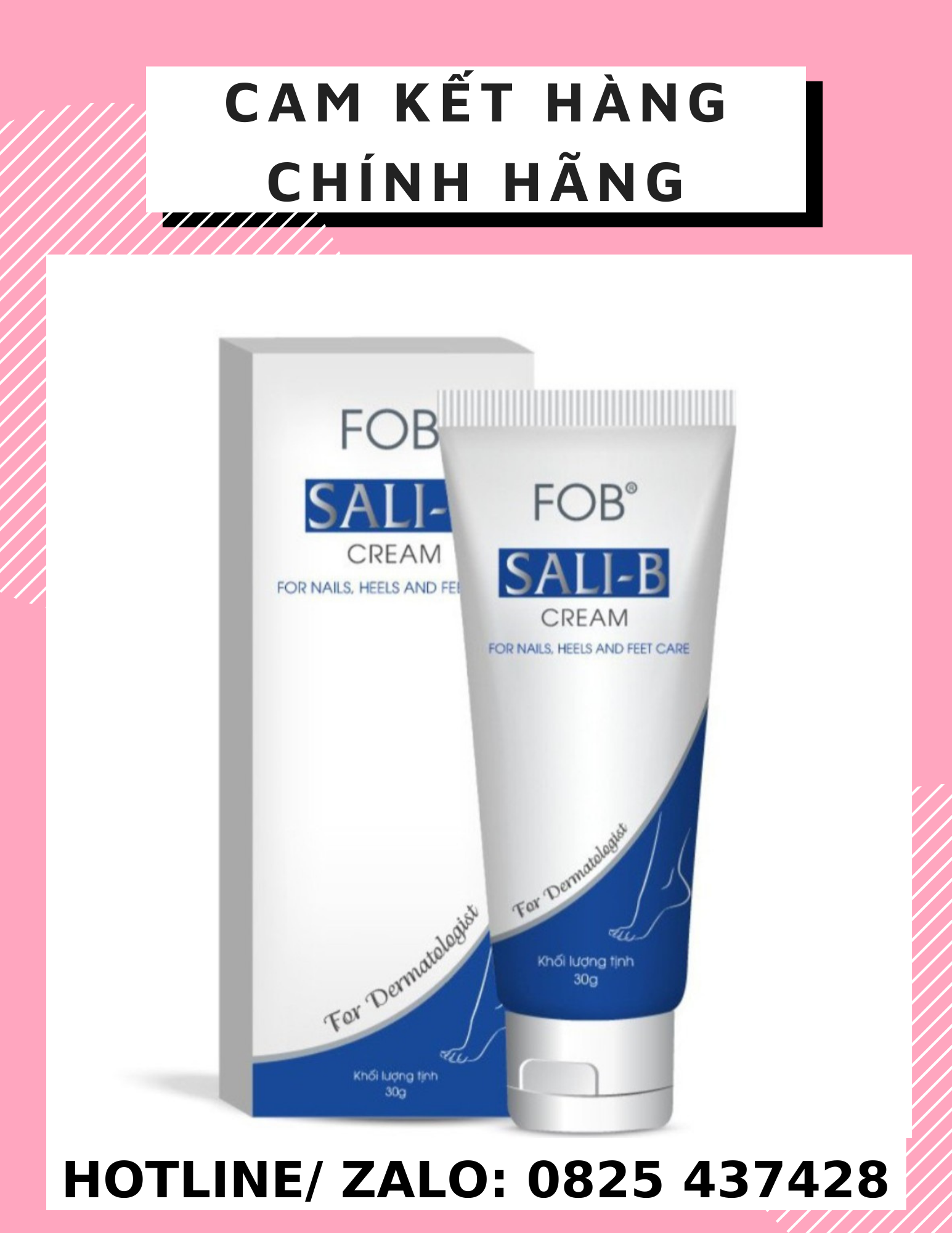 Kem nứt gót chân Sali-B FOB 30g