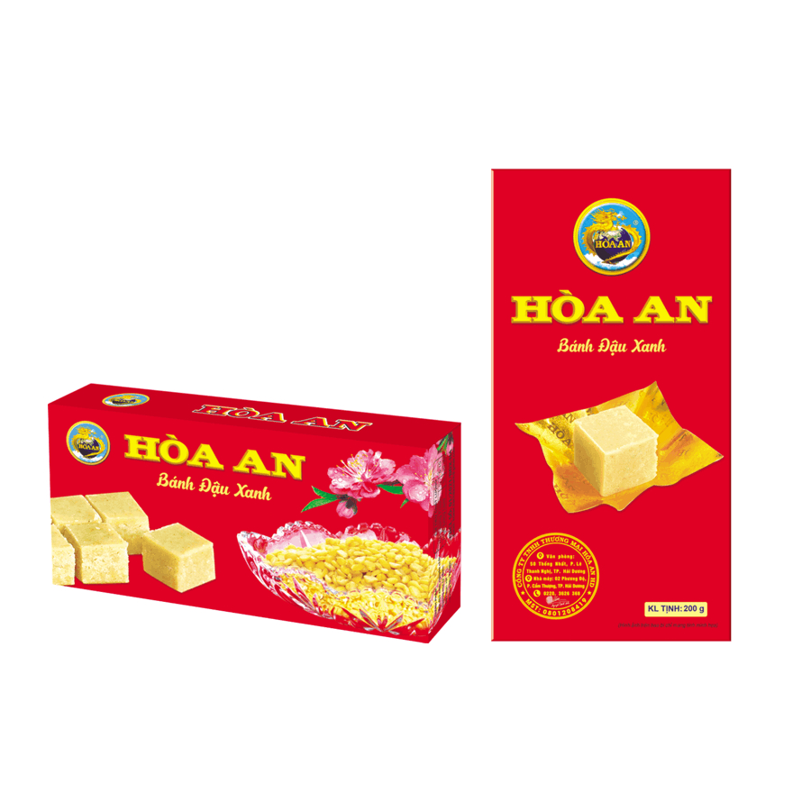 Bánh đậu xanh Hòa An 200gr