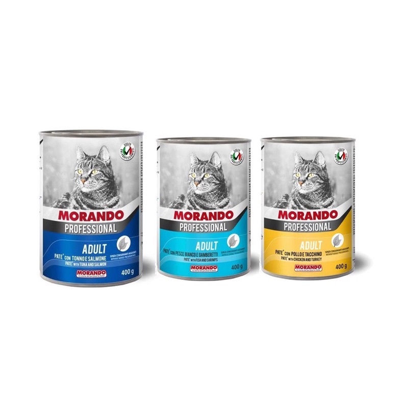 Pate Mèo Morando Miglior Gatto Lon 400G - Thức Ăn Cho Mèo Pate Morando Professional.