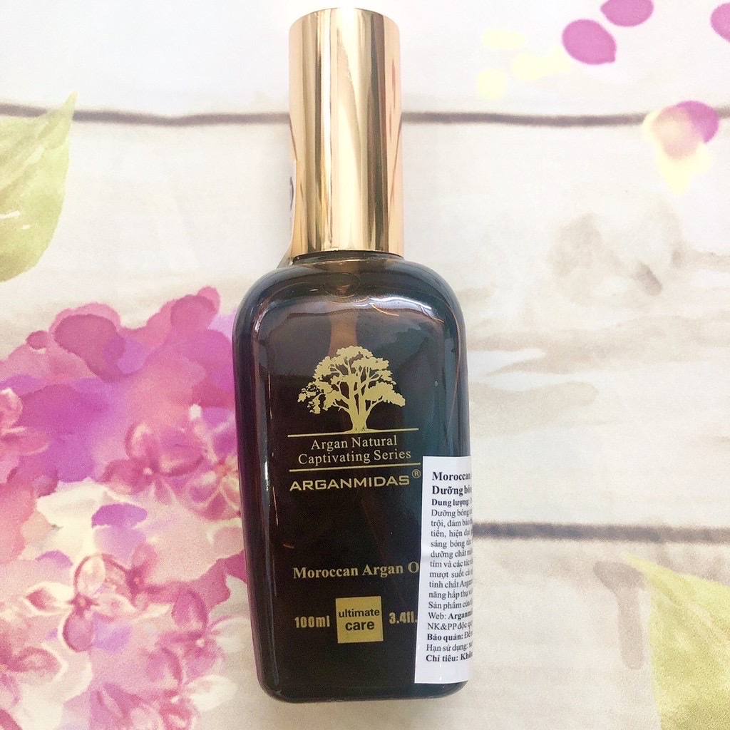 [HCM]Tinh dầu phục hồi tóc chẻ ngọn hư tổn ARGANMIDAS 100ml