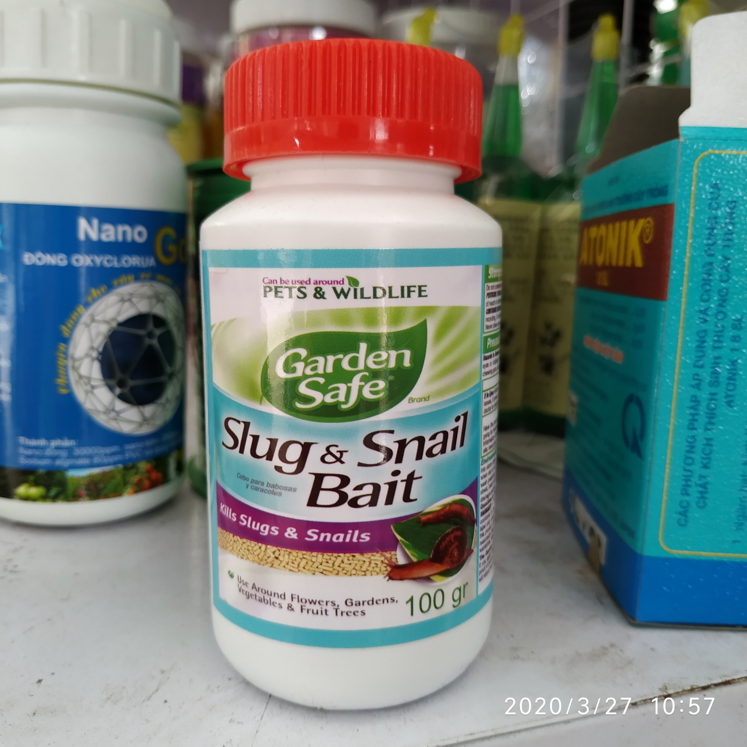 Bả sên mỹ slug & snail 100g