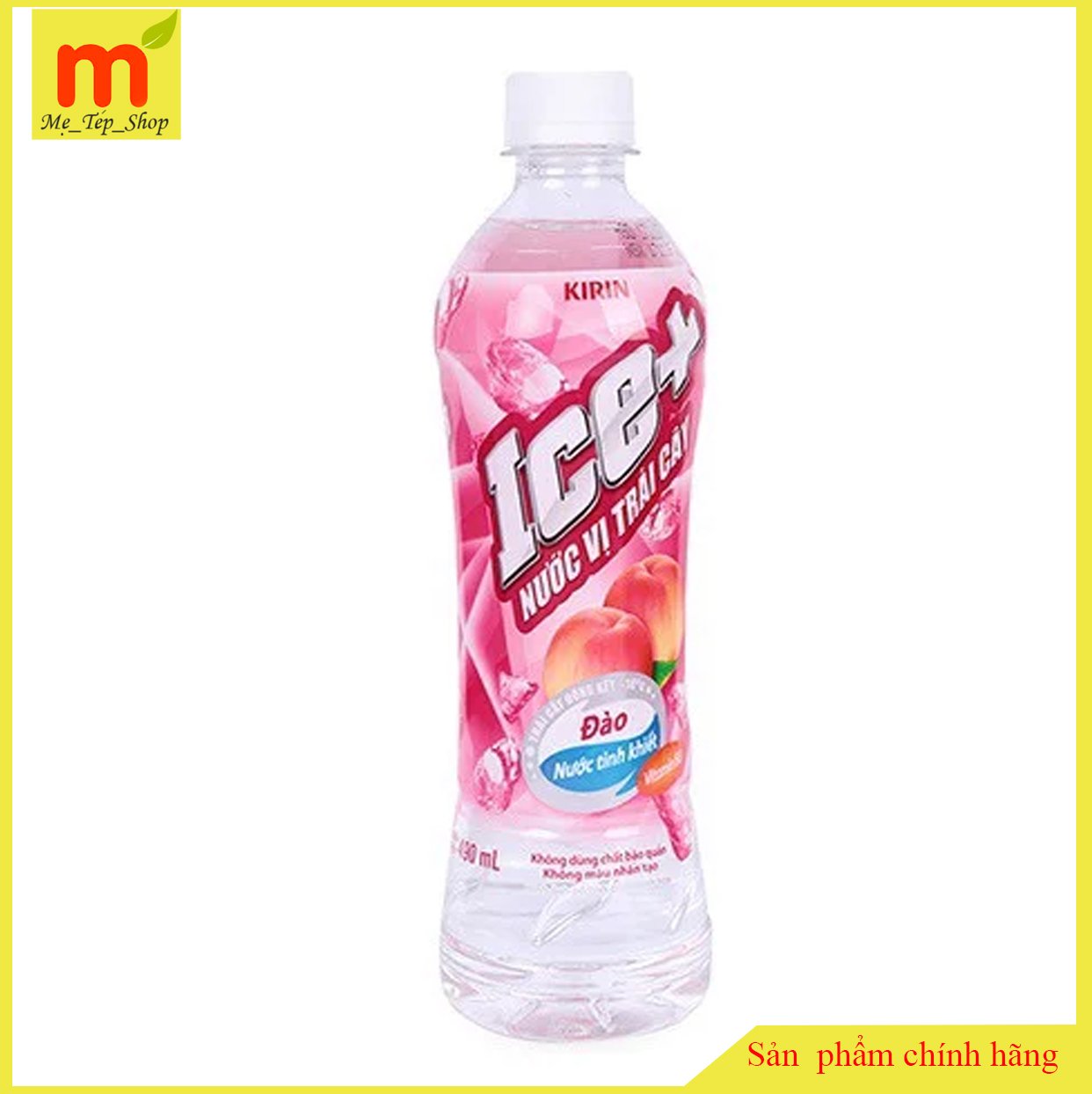 Combo 6 chai Ice vị đào chai 500ml