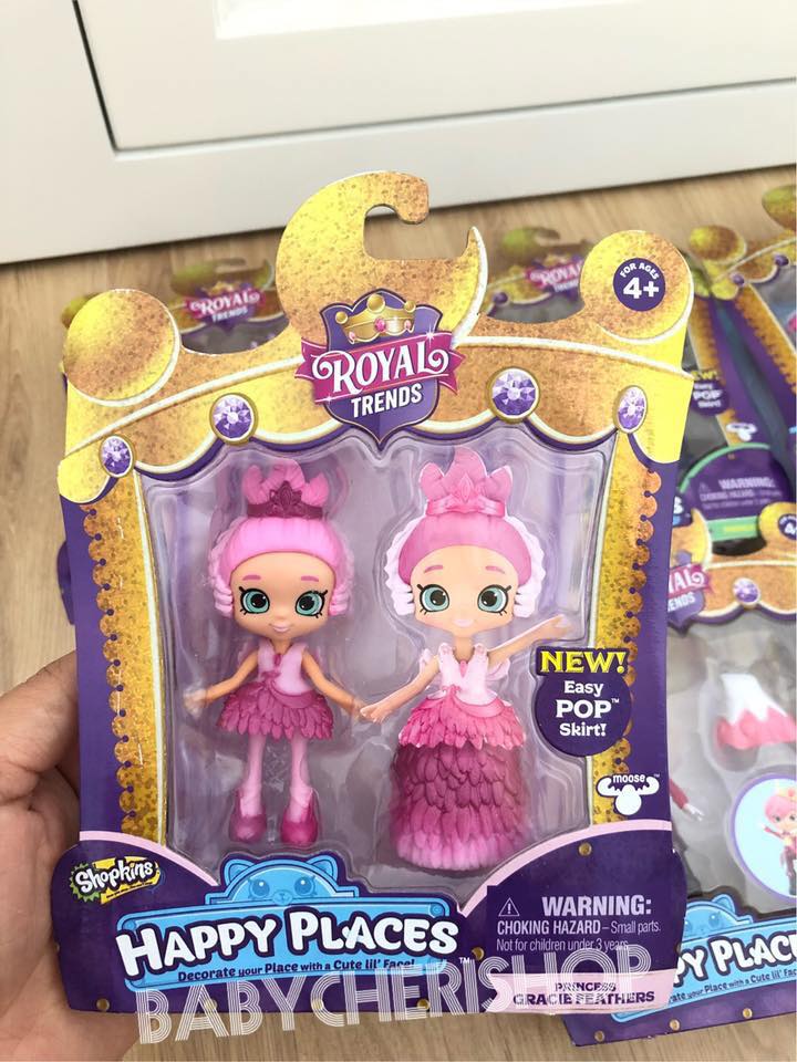 [HCM]BỘ BÚP BÊ SHOPKINS DOLL DỄ THƯƠNG
