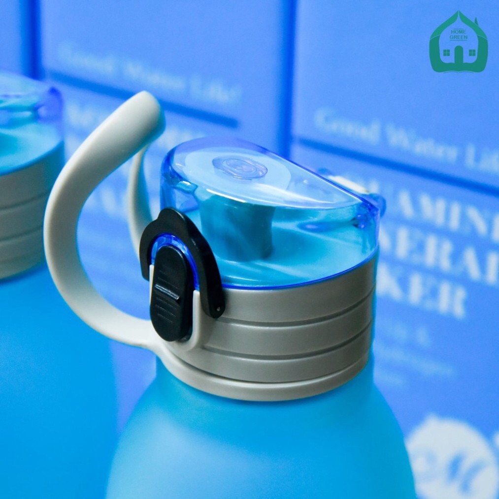 Bình nước tạo ion kiềm Aquamine 500ml - nhập khẩu Hàn Quốc, dày dặn siêu sang, đẹp