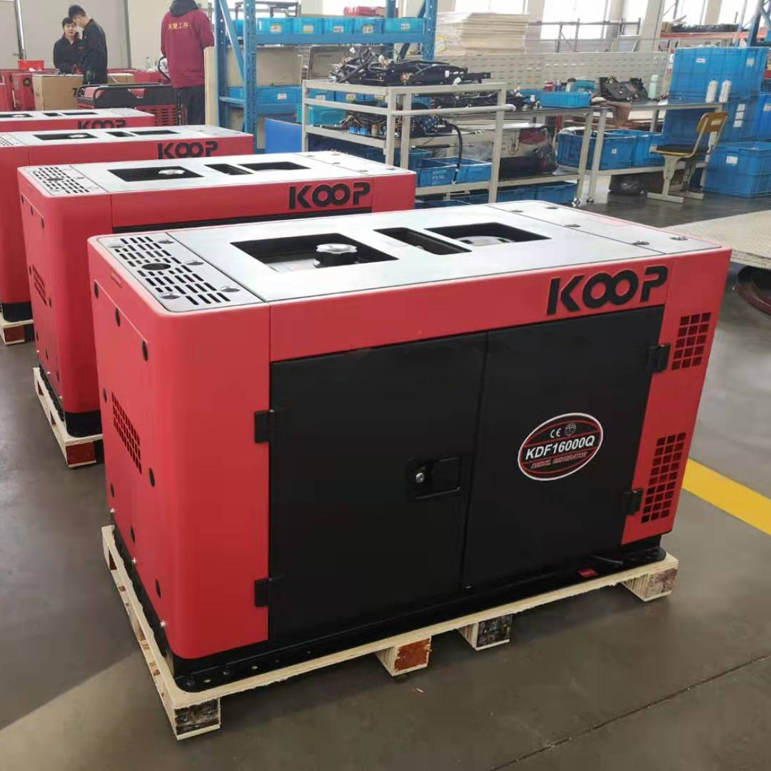 Máy Phát Điện Chạy Dầu 12kVA Koop KDF16000Q