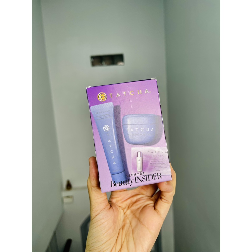 SET TRANG ĐIỂM TATCHA 3 MÓN FROM SEPHORA BEAUTY INSIDER