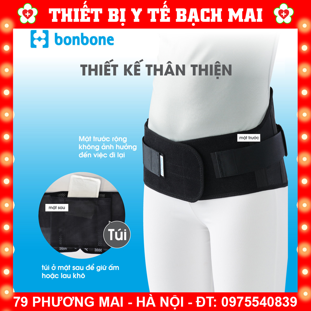 Đai Lưng Nhật Bản Pro Hard Slim Bonbone - sz m 68-85