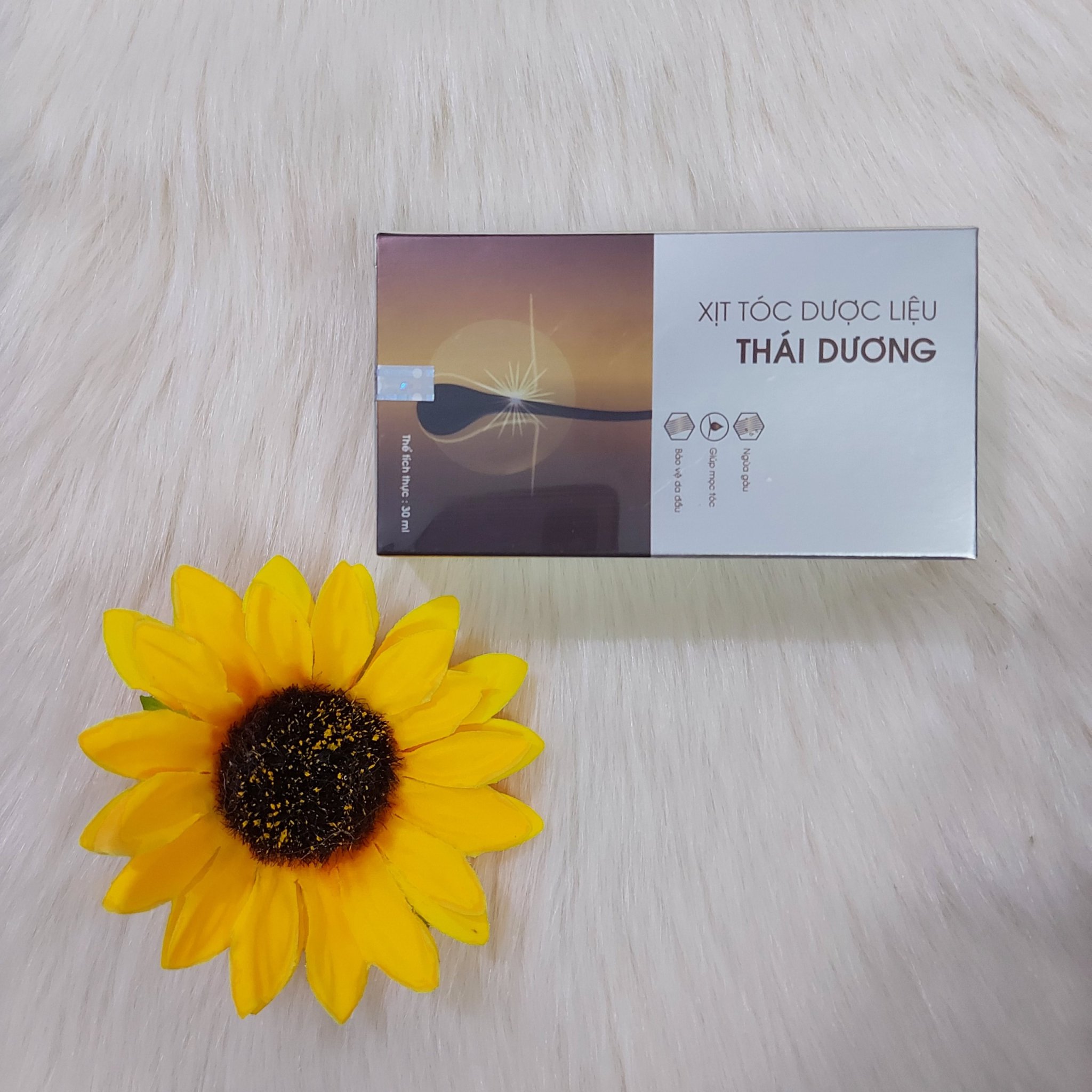 Xịt tóc dược liệu Thái Dương - 30ml (Dưỡng tóc, kích thích mọc tóc)