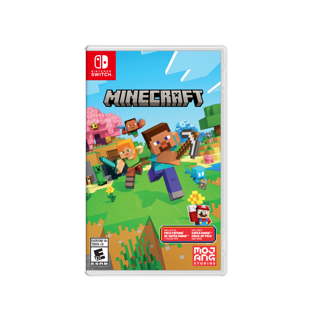 Minecraft Starter Pack Nintendo Switch Game Cartridge