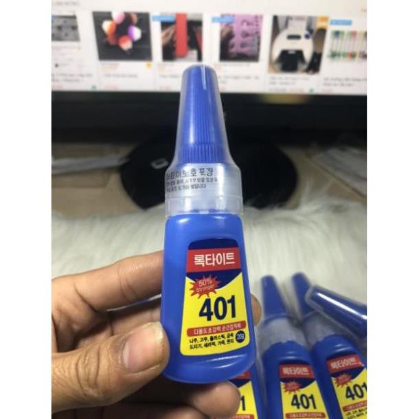 [HCM]Keo 401 Byb . Gắn Móng Gải Siêu Chắc. Lọ To 20G