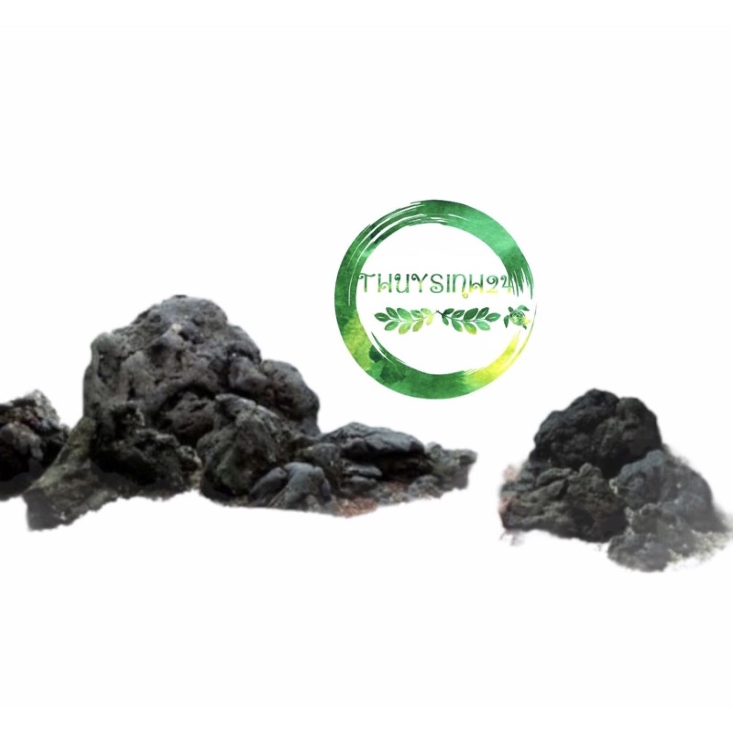 [Mã PET20K giảm 20K đơn 250K] Đá đen gia lai (1kg) - đá đen thủy sinh, trang trí bể cá cảnh, bể thủy sinh
