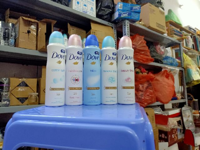 Xịt khử mùi toàn thân dove 150ml
