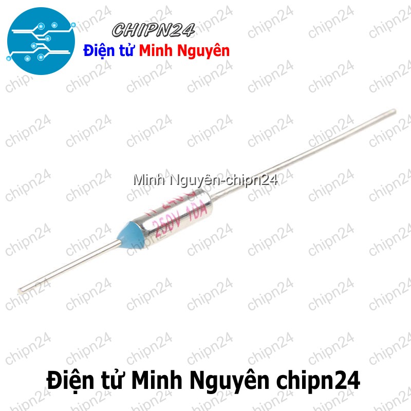 [2 cái] (K453) Cầu chì nhiệt RY 169 độ 10A 250V (RY169 TF169) - HH004562