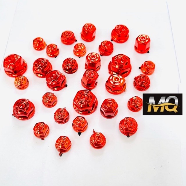 Chụp ốc trang trí xe máy 2018 (1 bộ 30 con)