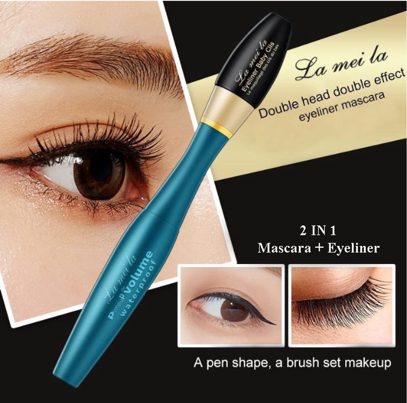 [HCM]Mascara Chuốt Mi Và Gel Kẻ Mắt 2 Đầu
