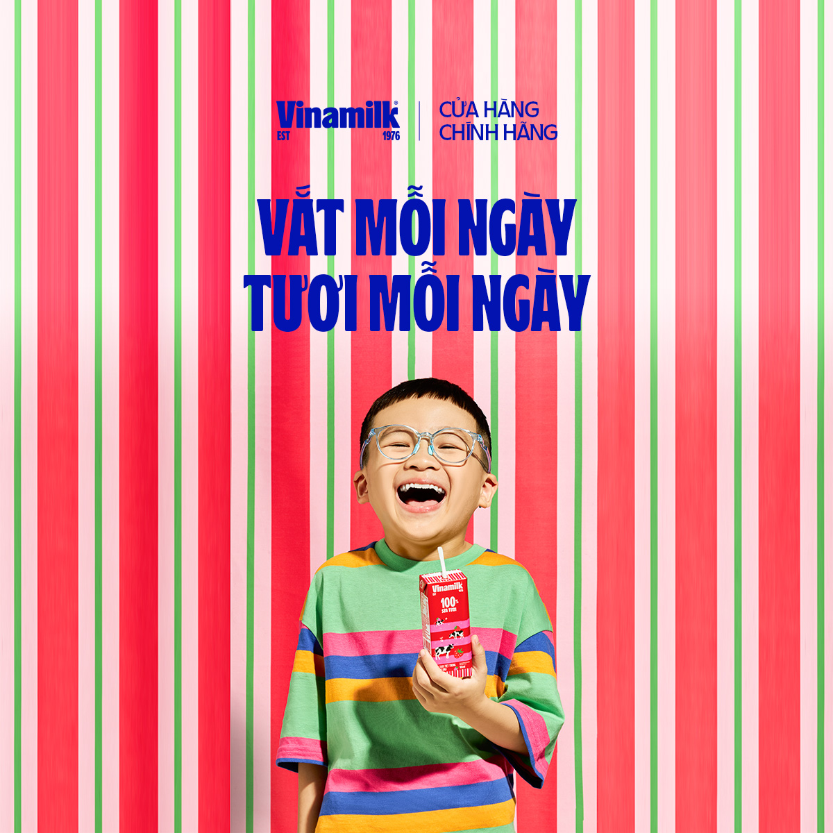 Thùng 48 hộp sữa tươi Vinamilk 100% socola 110ml