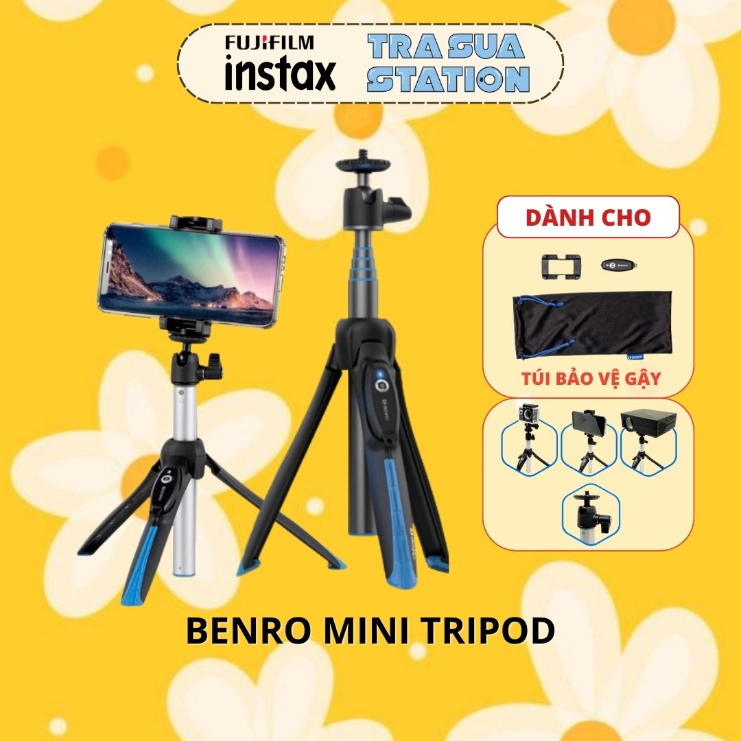 [HCM] CHÂN MÁY ẢNH BENRO MINI TRIPOD BK15