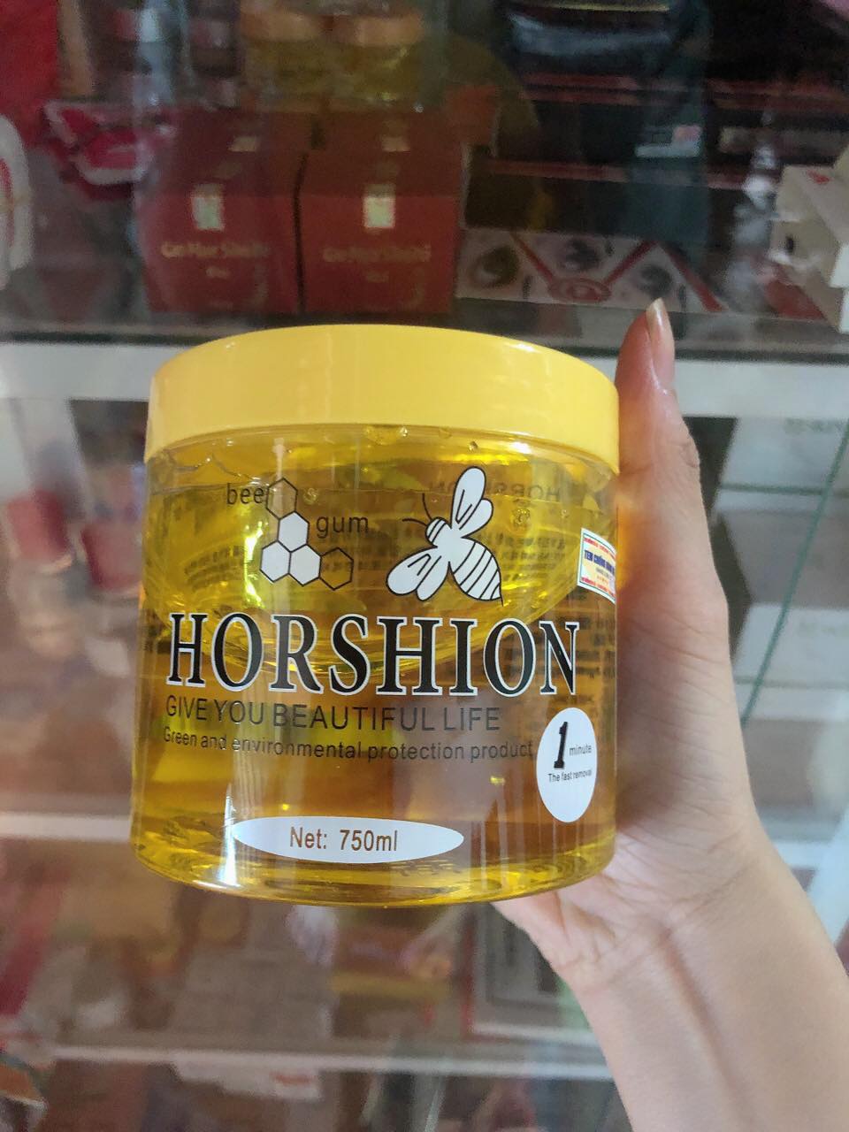 Sáp Wax Lông Horshion 750ml