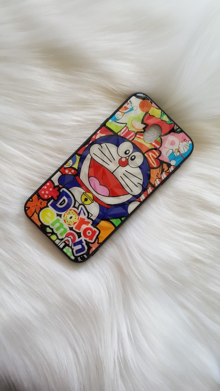 Ốp lưng samsung j730/j7pro - ốp 3d kim cương doraemon