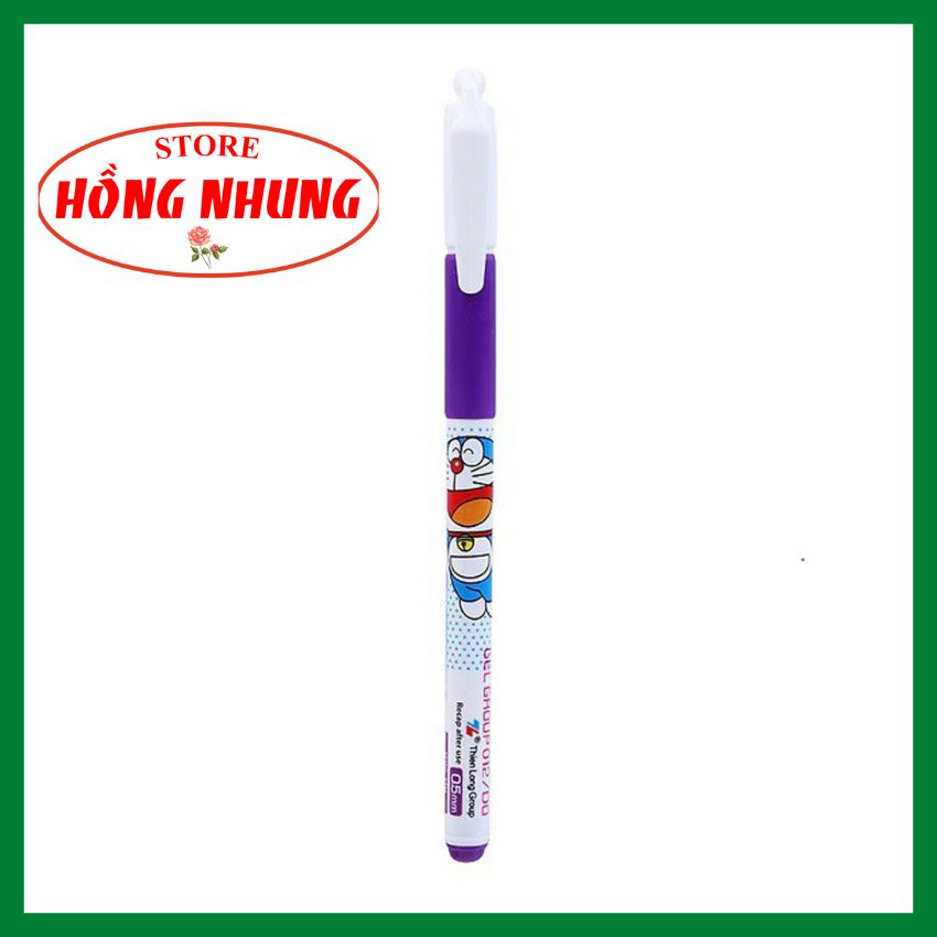 Hộp 10 Cây Bút Lông Kim Beebee FL-04 Màu Tím