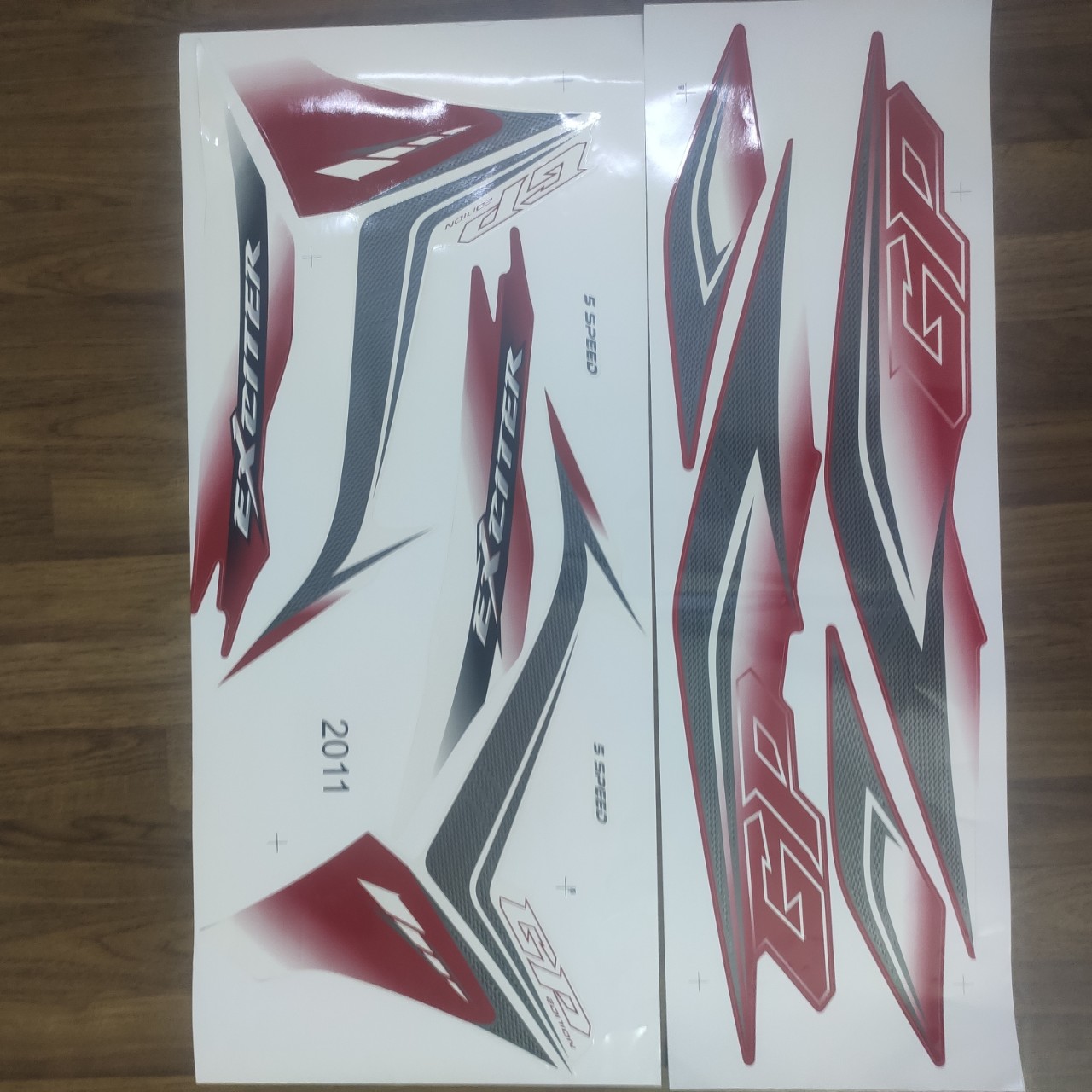Bộ tem rời exciter 135 2011