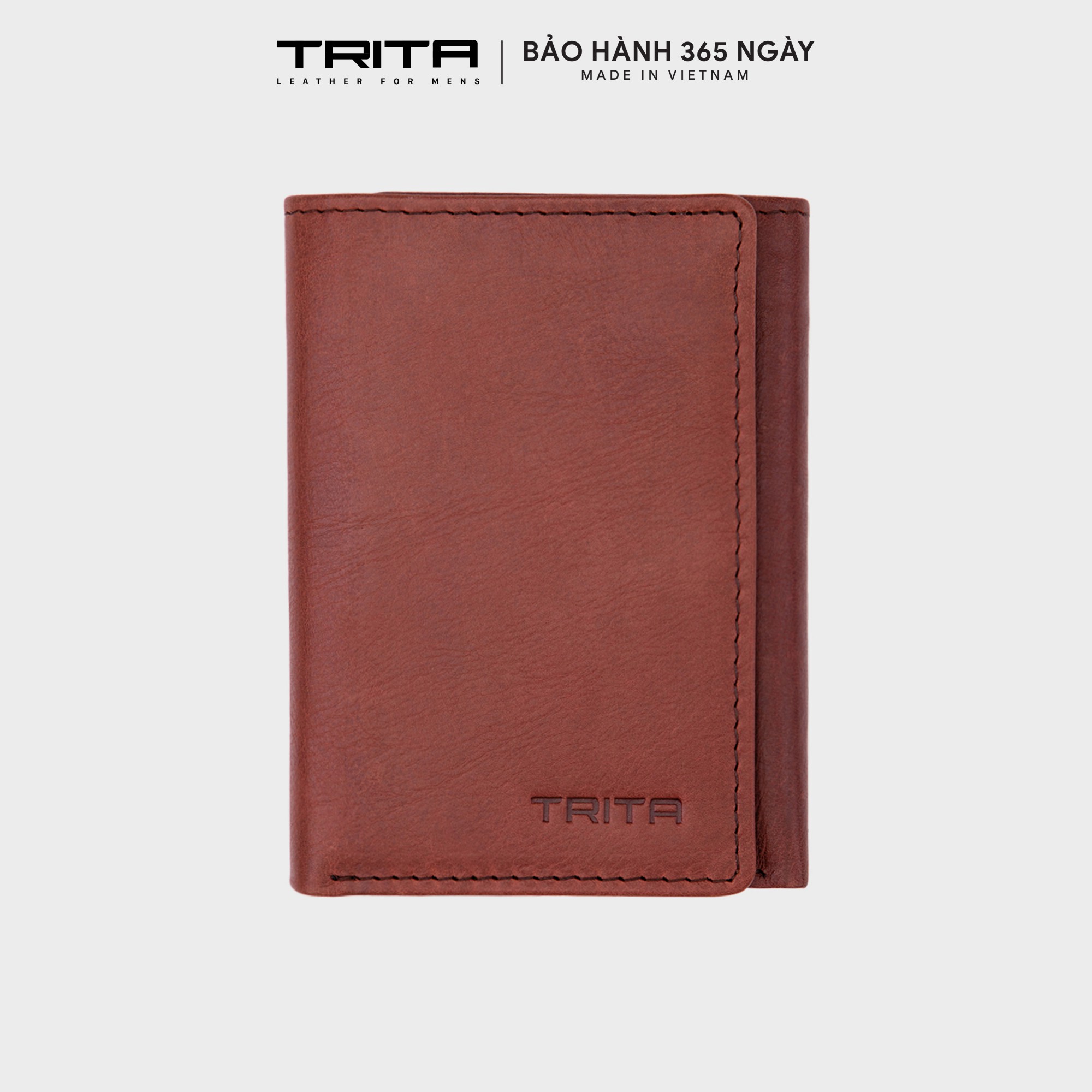 Ví nam thời trang da bò thật TRITA RVN03