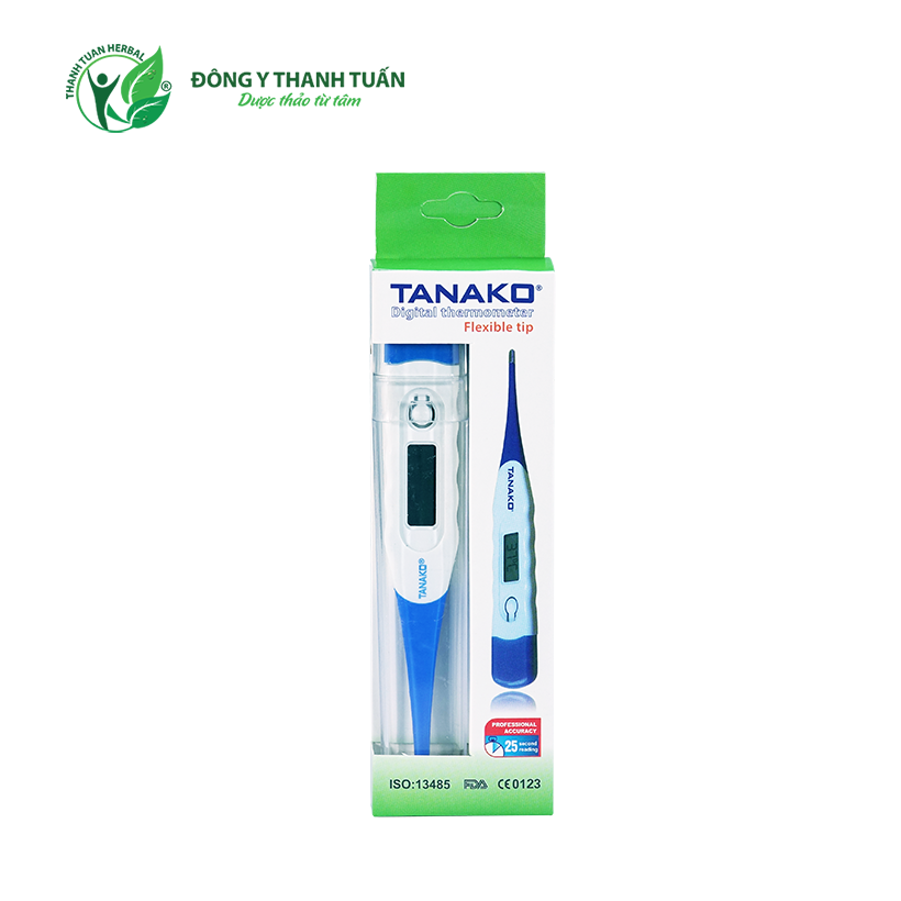 Nhiệt kế điện tử đầu mềm tanako - đo nhanh trong 30 giây
