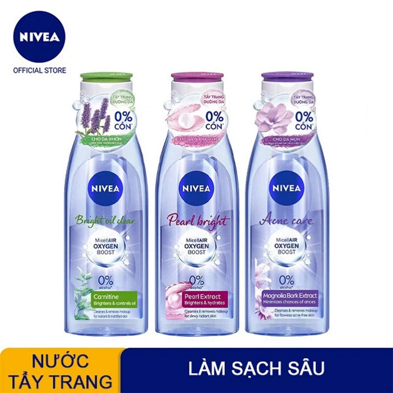 Nước Tẩy Trang Nivea cho da nhờn 200ml
