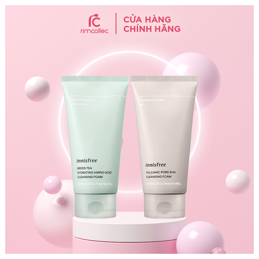 Sữa rửa mặt dịu nhẹ Innisfree Cleansing Foam 150ml