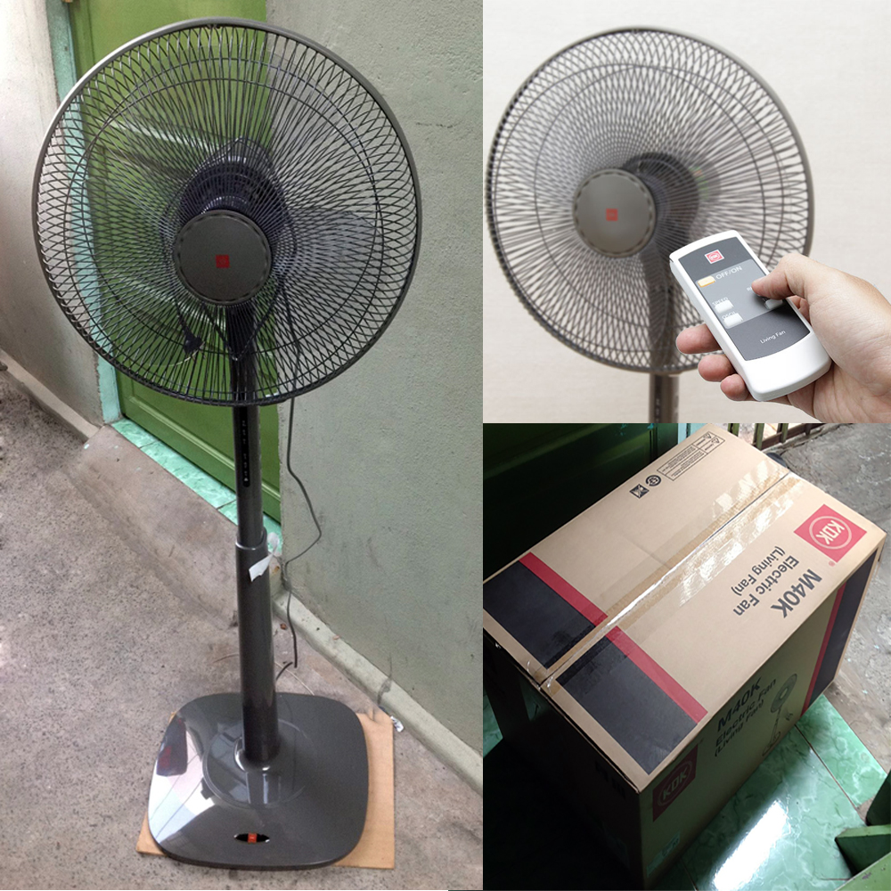 Quạt đứng KDK M40K (Xám ghi)