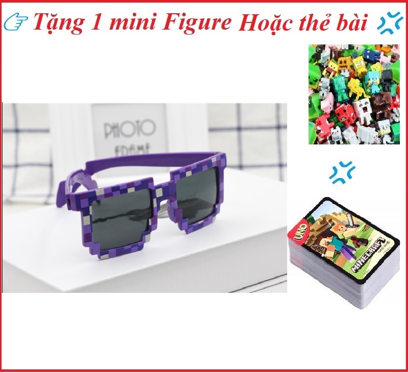 Mắt kính Minecraft cực chất