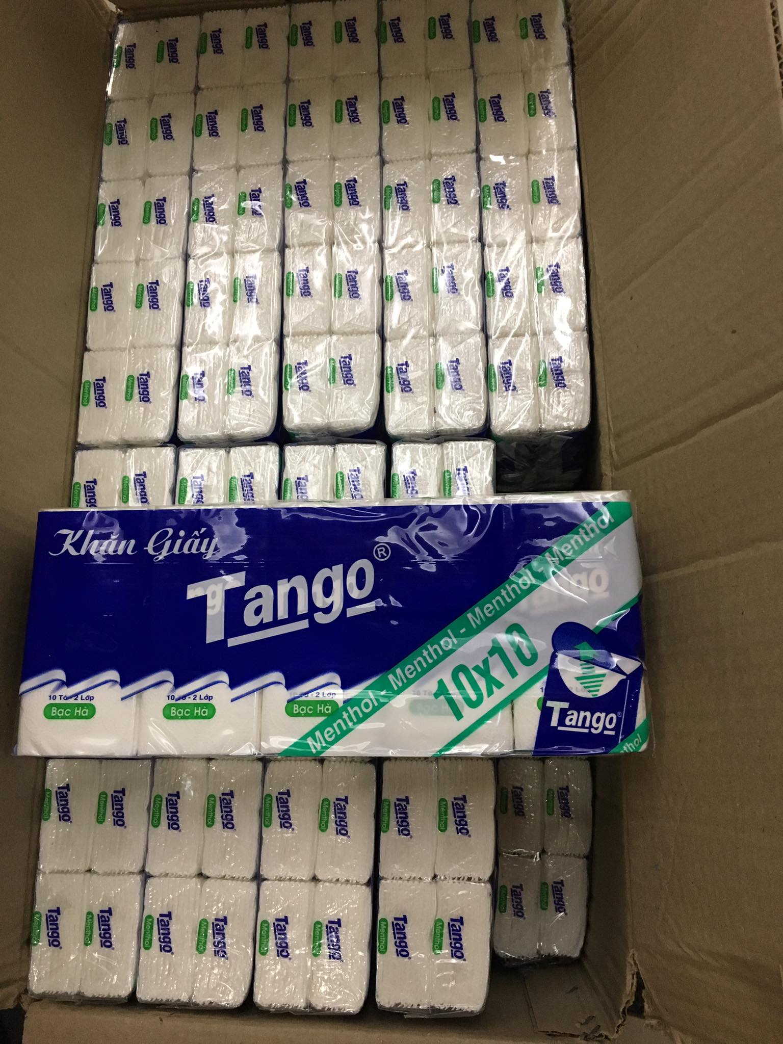 [HCM]Thùng khăn giấy bỏ túi Tango (30 gói)