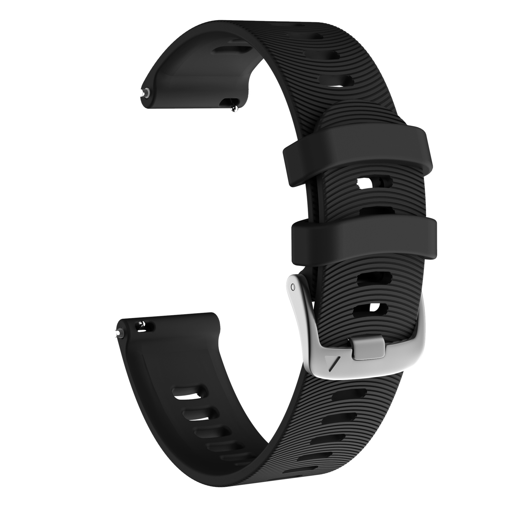 Zenia 20mm Silicone Watch Strap for Garmin Forerunner 165/55/645/245 Music Vivomove Style/Luxe/HR/Sport/Trend Approach S12/S40/S42 Vivoactive 5 3 Element Venu SQ Plus Amazfit Cheetah Square Active Bip Lite S GTS 4 Mini 2E U Pro Haylou 2 LS02 RS4 D2 Air