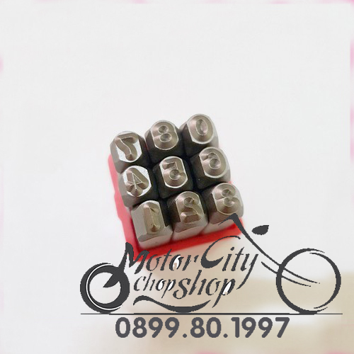 Bộ đóng số đục số 5mm-XUÔI