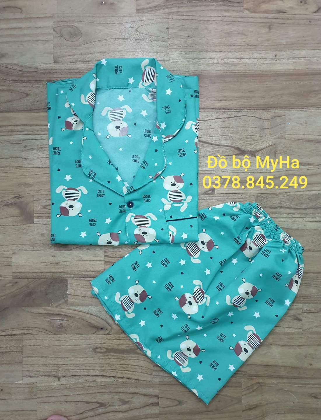 [HCM]Đồ Bộ pijama Kate Thái Đùi  ( mã 1 )