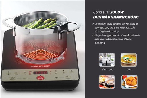 BẾP ĐIỆN TỪ SUNHOUSE SHD6152