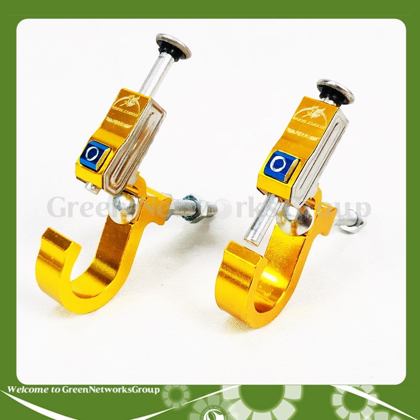 Móc treo đồ xe máy kiểu bấm bật CNC Greennetworks ( Loại Tốt )