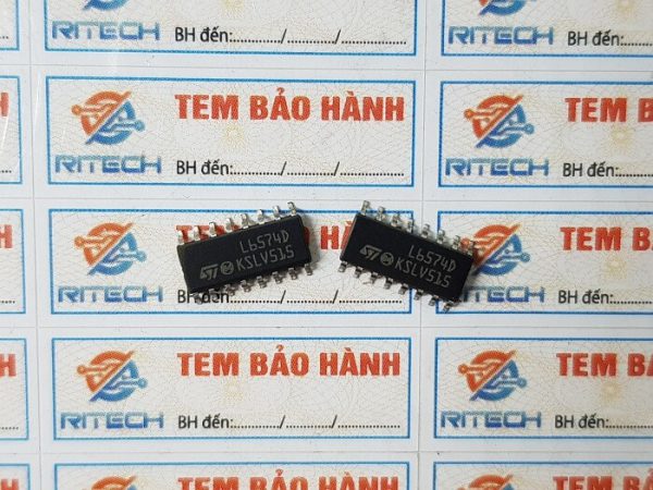 Combo 2 chiếc l6574d, l6574 ic chuyên dụng sop-16