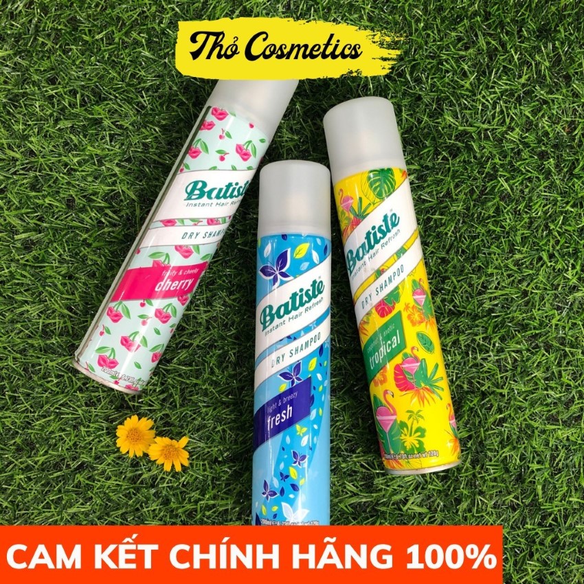 Dầu gội khô Batiste Dry Shampoo 200ml