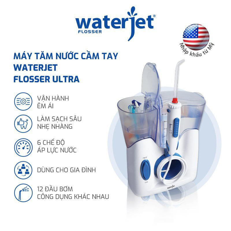 Waterflosser for oral care Waterjet Ultra WJ-100
