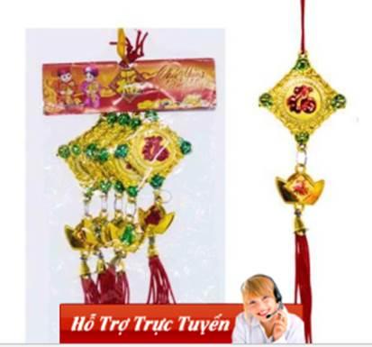 [HCM]Đèn xoay Cây thỏi vàng trang trí tết MD-54 (tặng dây trang trí treo)
