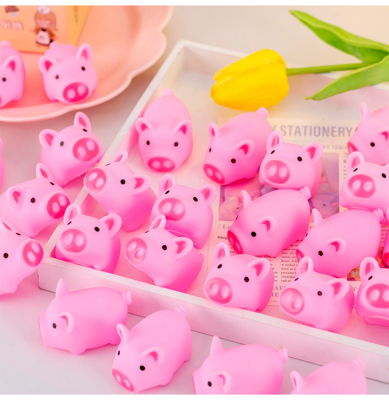 Squishy lợn mềm chút chít kute giảm stress đồ chơi trang trí