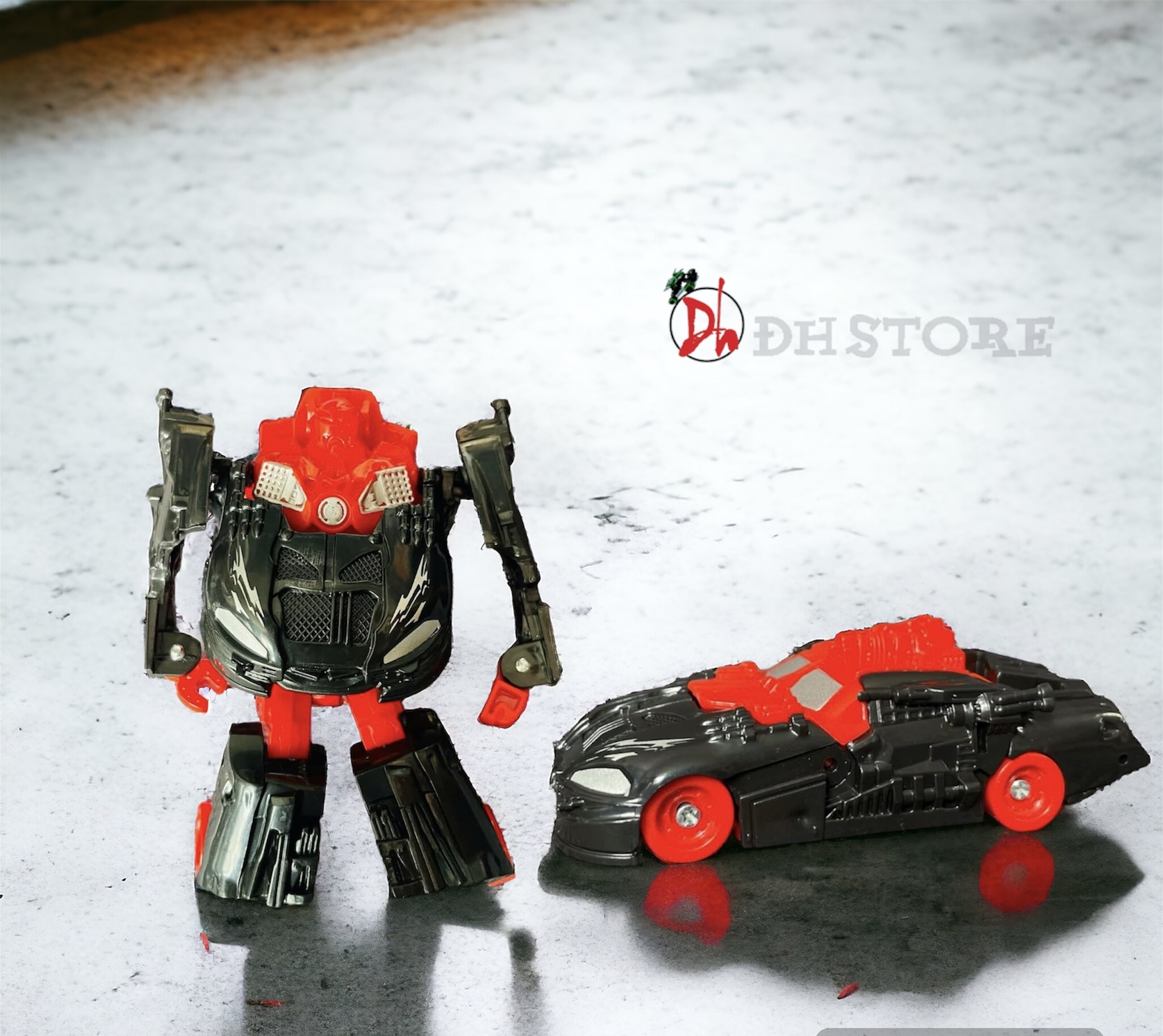 Đồ chơi lắp ráp robot mini mô hình xe,máy bay cho bé