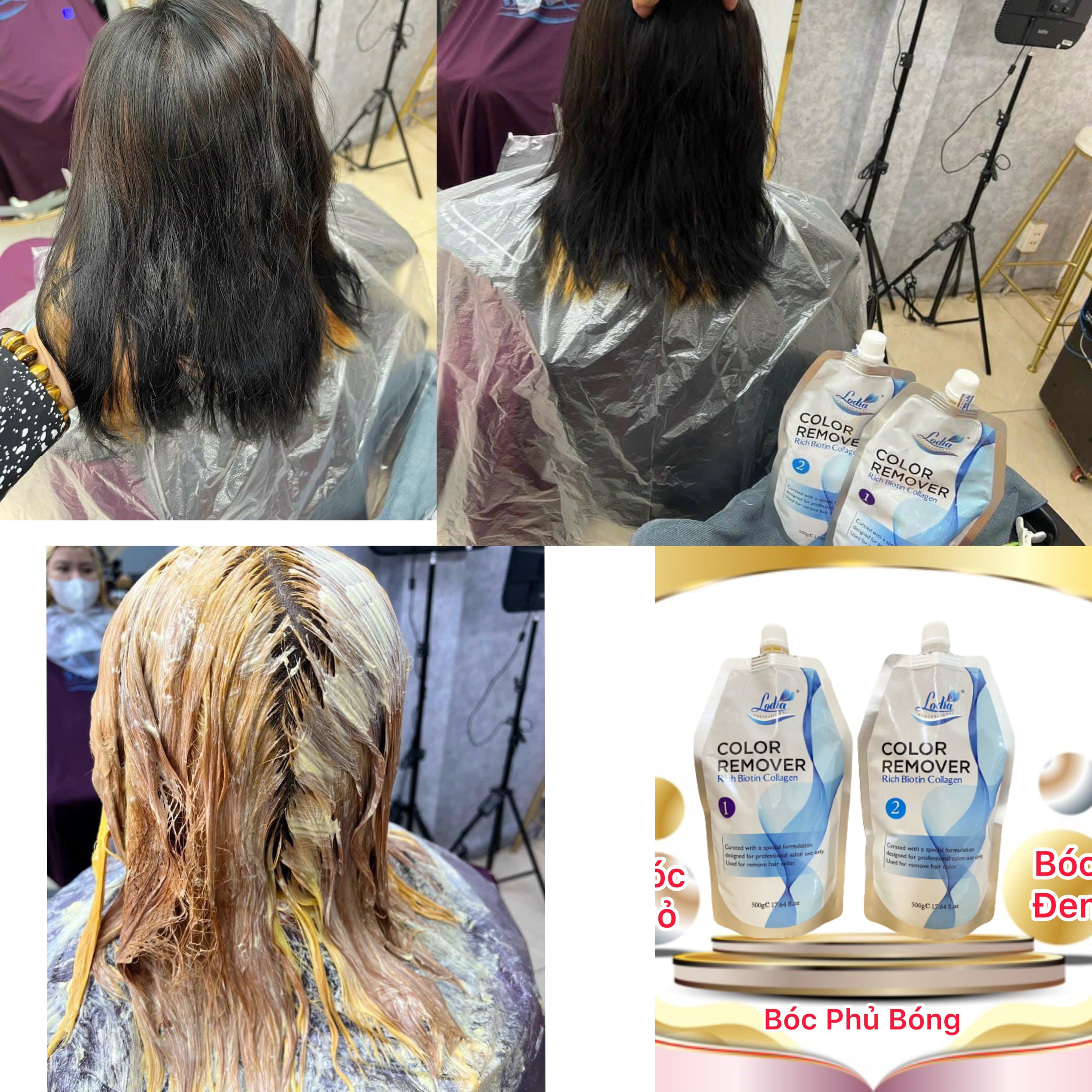 Lodia Red Black Color Remover