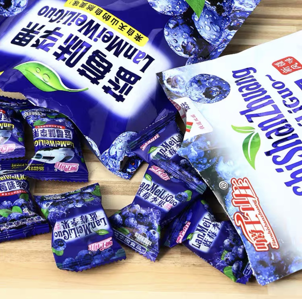 Ô mai Cherry / Việt quất gói 428g