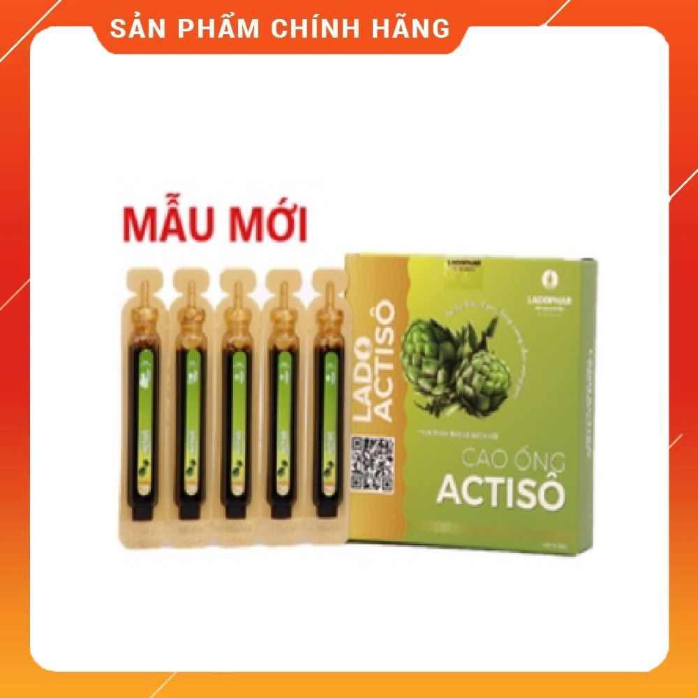 Cao ống atiso ladophar - hộp 10 ống 10ml