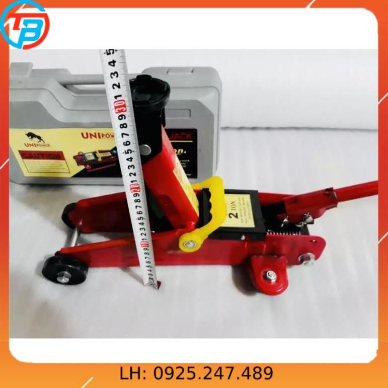 Kích thuỷ lực cá sấu 2 tấn cáp thép thái bình vina