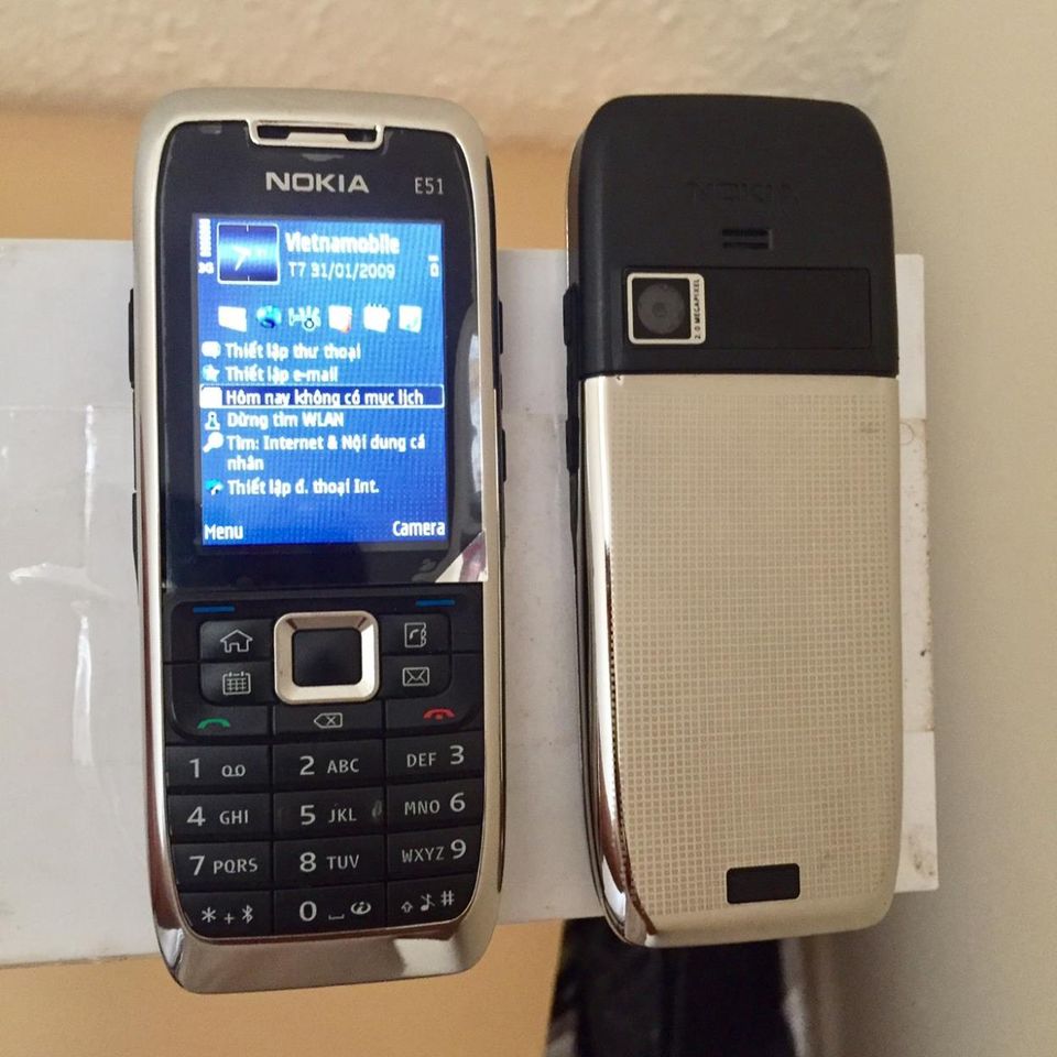 Điện thoại NOKIA E51 CHÍNH HÃNG – BẢO HÀNH 12 THÁNG (KÈM PIN ZIN)